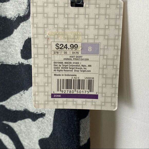 NWT Merona Animal Print Pencil Skirt - Picture 5 of 5